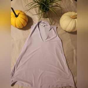 Sympli Sleeveless Top Size 8 Purple